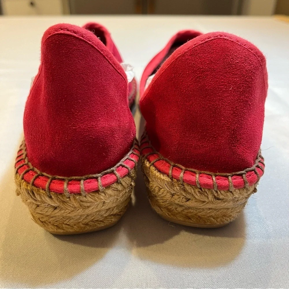 Pare Gabia Women’s Espadrilles Size 37 Suede Color Fuchsia Made in Spain